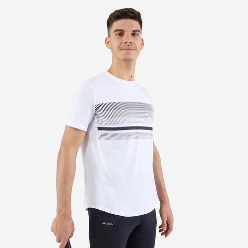 





T-Shirt de tennis manches courtes homme - Essential blanc