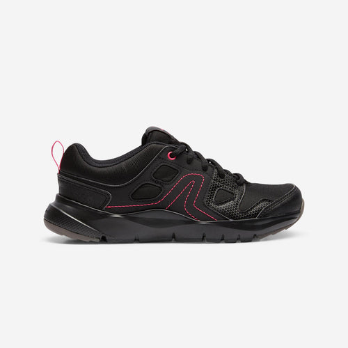 





Chaussures marche active femme HW 100 noir / rose