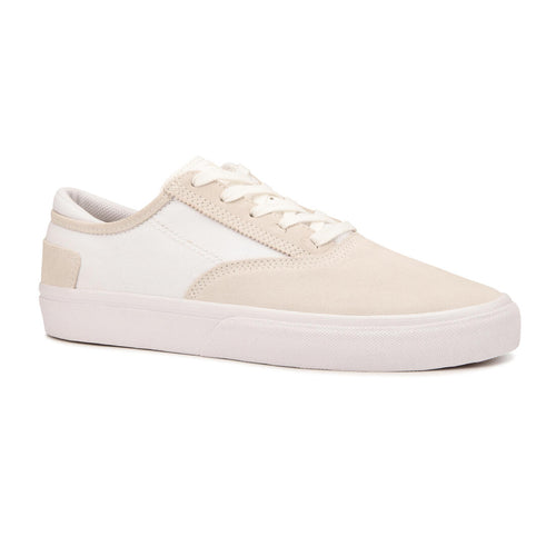 





Chaussures vulcanisées de skateboard adulte vulca 500 ii blanche, / blanche.