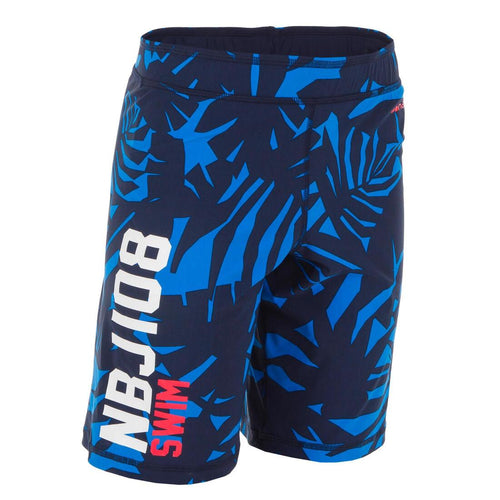 





MAILLOT DE BAIN NATATION GARÇON SWIMSHORT 100 LONG ALL LIA BLEU NBJI