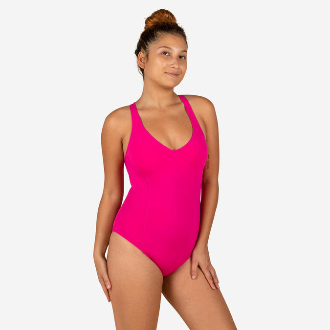 





Maillot de Bain 1 Pièce de Natation Femme Pearl Rose Fushia, photo 1 of 7