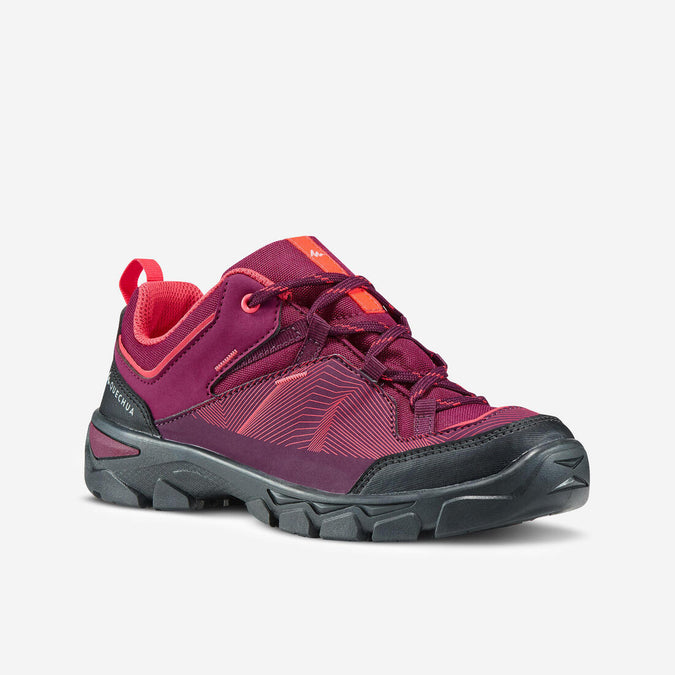 





Chaussures de randonnée enfant basses avec lacet MH120 LOW violettes 35 AU 38, photo 1 of 7