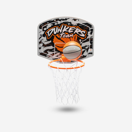 





Mini panier de basket enfant/adulte SK100 Dunkers Orange Gris