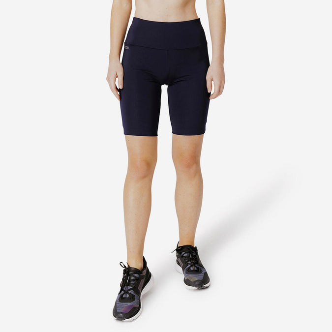 





Short cycliste running femme - kiprun run 500 confort bleu marine, photo 1 of 7