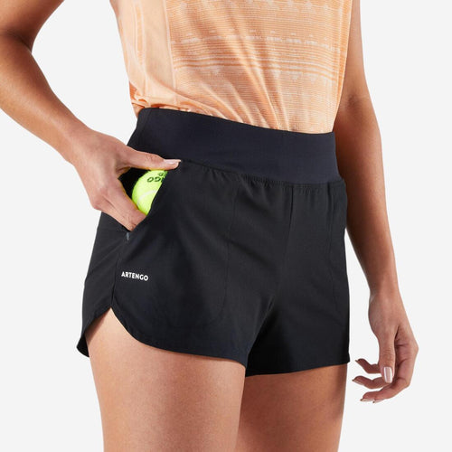 





Short de tennis Femme - TSH Light Black