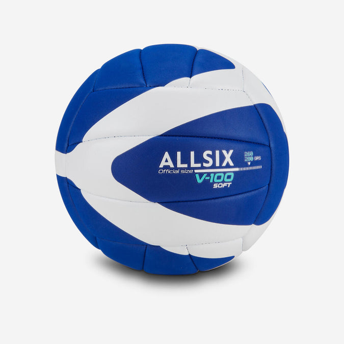 





BALLON DE VOLLEY-BALL V100 SOFT 260-280G BLEU/BLANC A PARTIR DE 15 ANS, photo 1 of 2