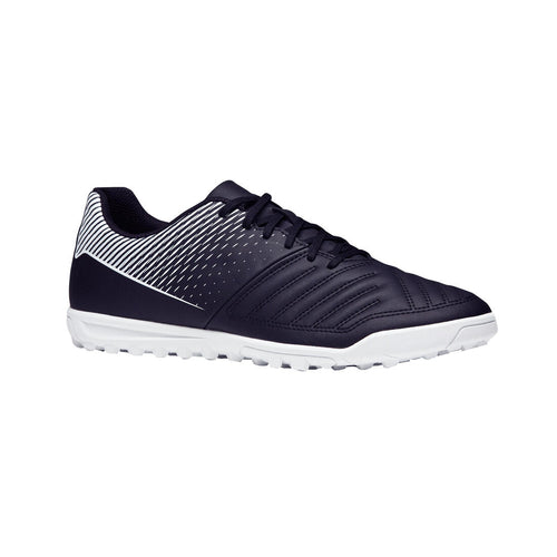 





Chaussure de football adulte terrain dur Agility 100 TURF TF noire blanche