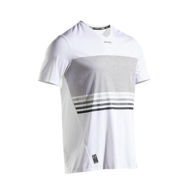 





TEE SHIRT DE TENNIS HOMME TTS 900 LIGHT BLANC NOIR, photo 1 of 10