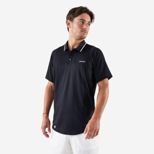 





Polo tennis manches courtes Homme - Artengo DRY Noir