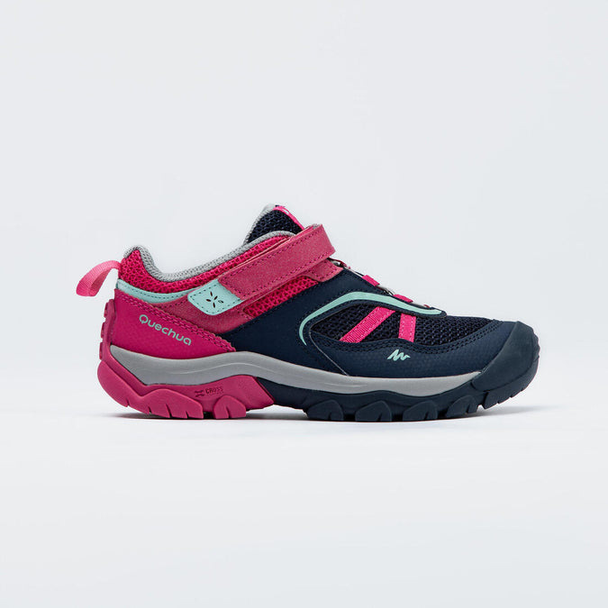 





Chaussures de randonnée montagne avec scratch fille Crossrock bleues/rose 24-34, photo 1 of 1