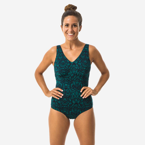 





Maillot de Bain 1 Pièce  Femme Romi Nick Noir Vert