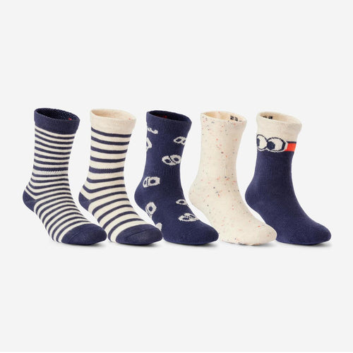 





Lot de 5 paires de chaussettes enfant - à motifs