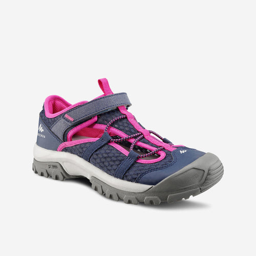 





Sandales de randonnée MH150 TW bleues rose - enfant - 28 AU 39