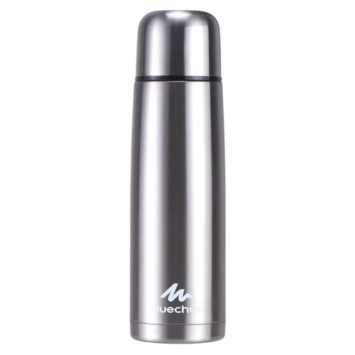 





Bouteille isotherme inox 1L avec gobelet pour la randonnée - métal