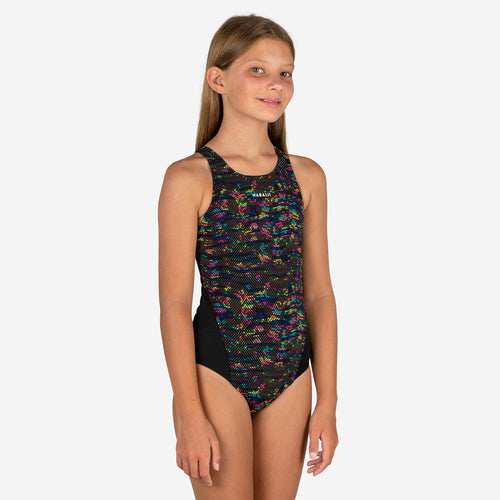 





Maillot de bain 1 pièce natation Fille - 500 Kamiye fire