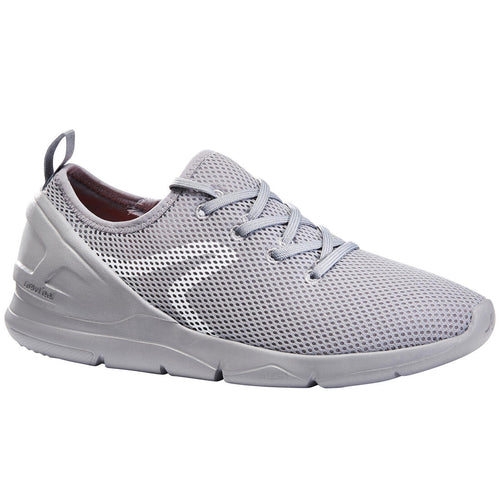 





Chaussures marche urbaine femme PW 100 gris foncé