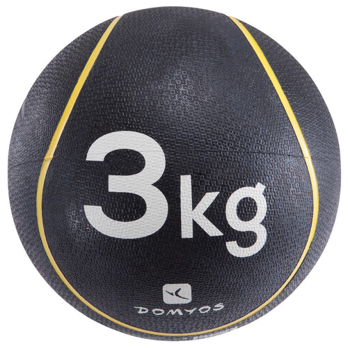 





MÉDECINE BALL 3 kg - DIAMÈTRE 22 cm - FITNESS - JAUNE