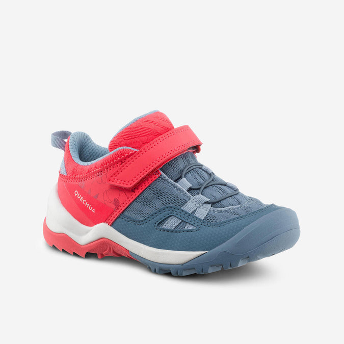 





Chaussures de randonnée enfant à scratch Crossrock rose bleue du 24 AU 34, photo 1 of 6