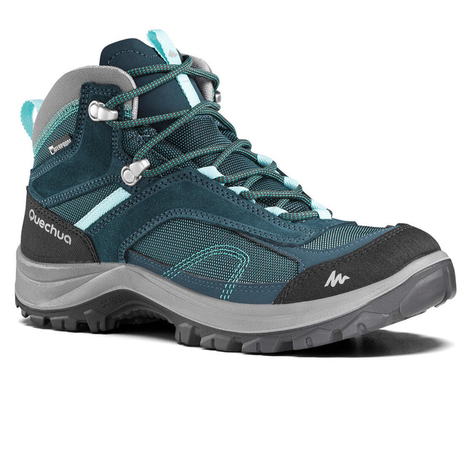 





Chaussures imperméables de randonnée montagne - MH100 Mid Turquoise - Femme, photo 1 of 8