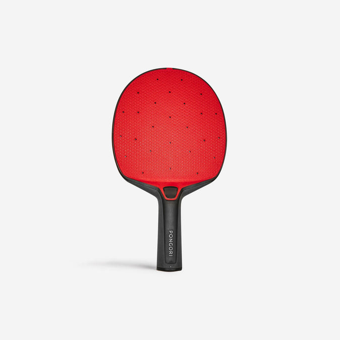 





RAQUETTE DE PING PONG RÉSISTANTE PPR 130 O NOIRE ROUGE, photo 1 of 10